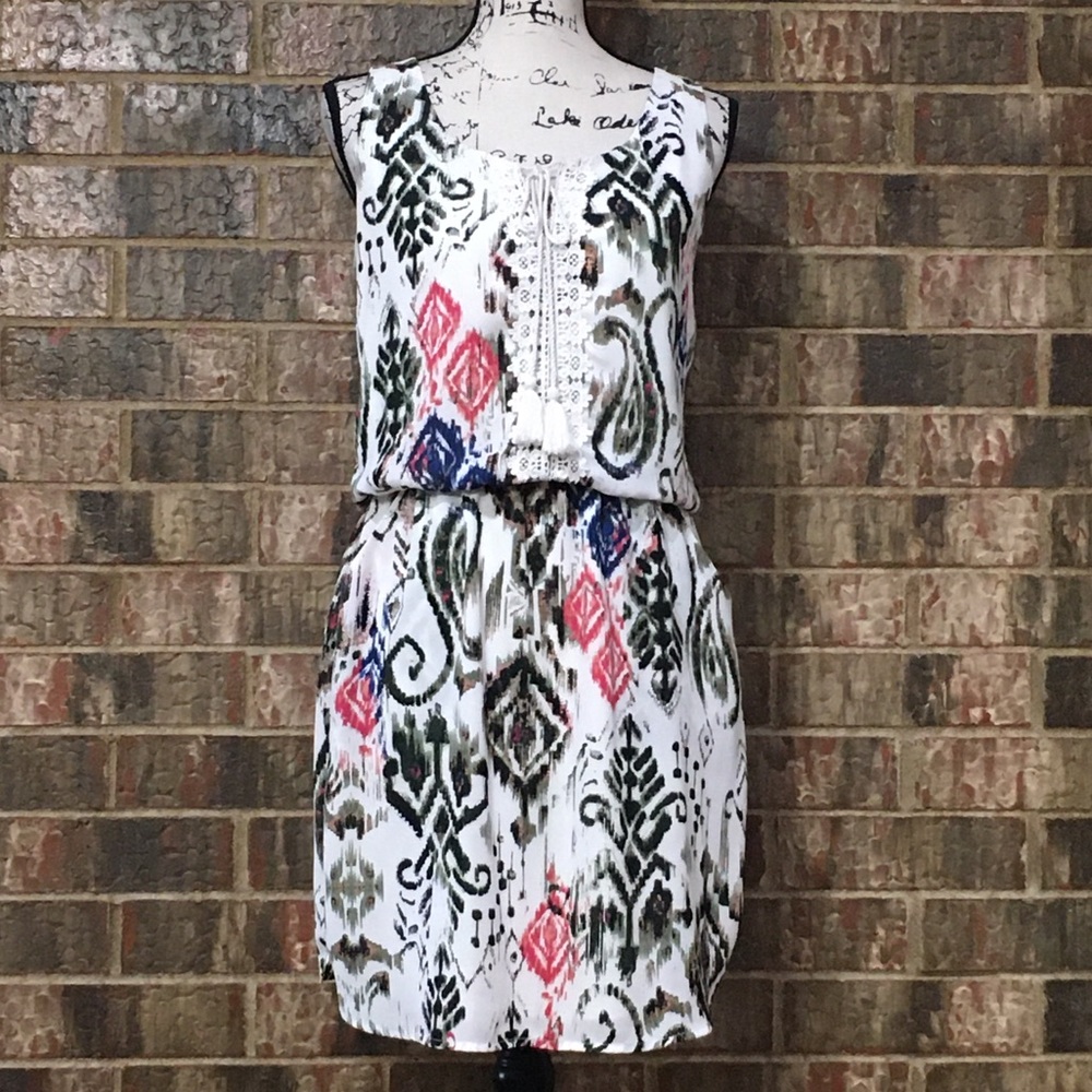 NWOT BISOU BISOU Awesome Bloused Top Dress.